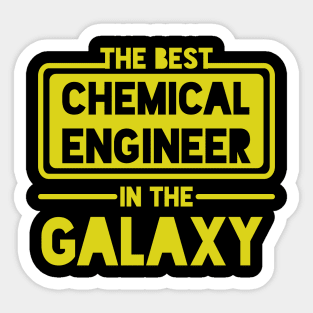 funny chemical engineer Sticker